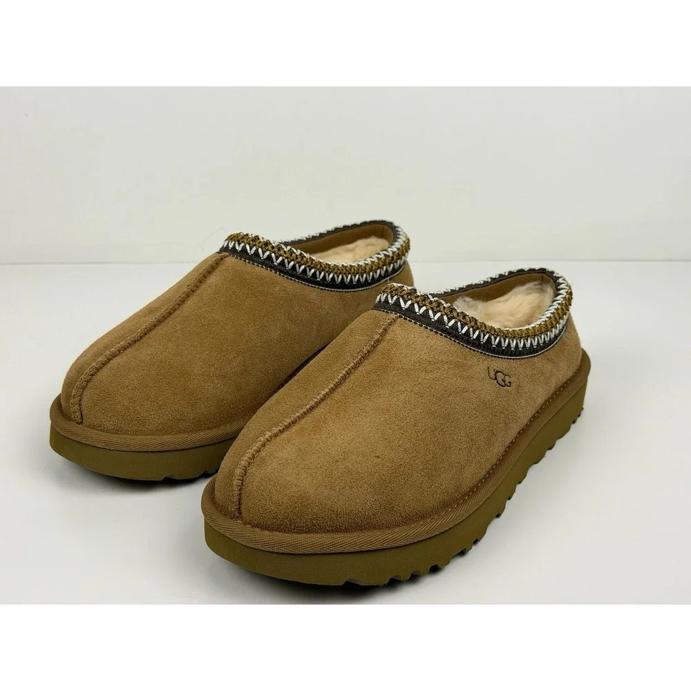 UGG Tasman II Big Kid's Size 1 Slipper Chestnut Brown K‎ / 1019066K